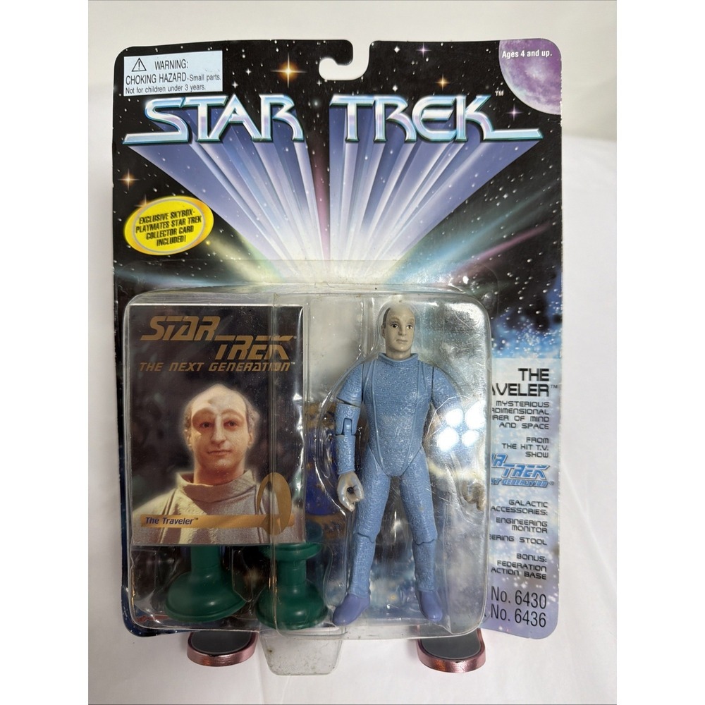 1995 Star Trek The Next Generation The Traveler Playmates Action Figure New 6436
